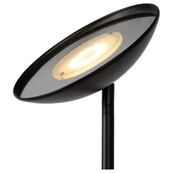 LED-lattiavalaisin Lucide Zenith Ø24,5x180cm 20W himmennettävä musta