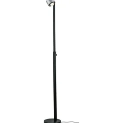 LED-lattiavalaisin Paulmann Aldan, 2700K, musta/harjattu alumiini