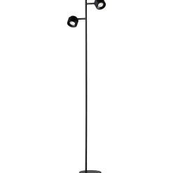 LED-lattiavalaisin Paulmann Puric Pane, 2700K, himmennettävä, musta