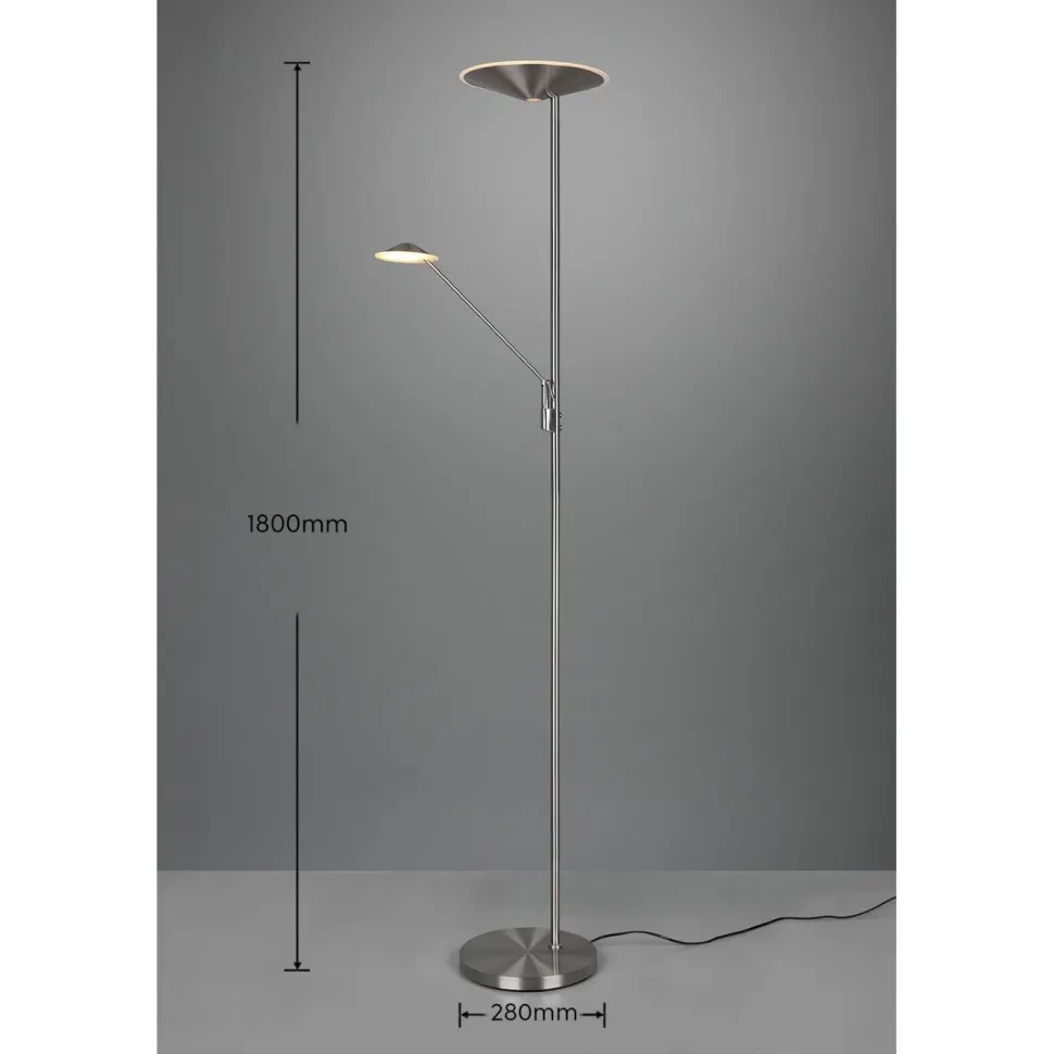 LED-lattiavalaisin Trio Brantford eri värejä