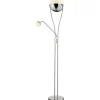 LED-lattiavalaisin Trio Chris 300x1800 mm kromi uplighter
