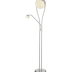 LED-lattiavalaisin Trio Chris 300x1800 mm kromi uplighter