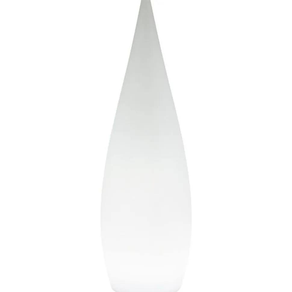 LED-lattiavalaisin Trio Palmas 80 cm RGBW 3000 K valkoinen + kaukosäädin