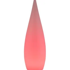LED-lattiavalaisin Trio Palmas 80 cm RGBW 3000 K valkoinen + kaukosäädin