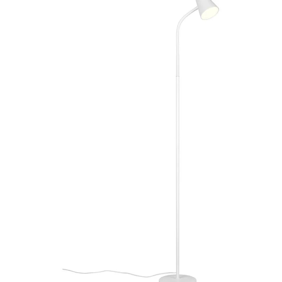 LED-lattiavalaisin Trio Pongo, lämmin beige