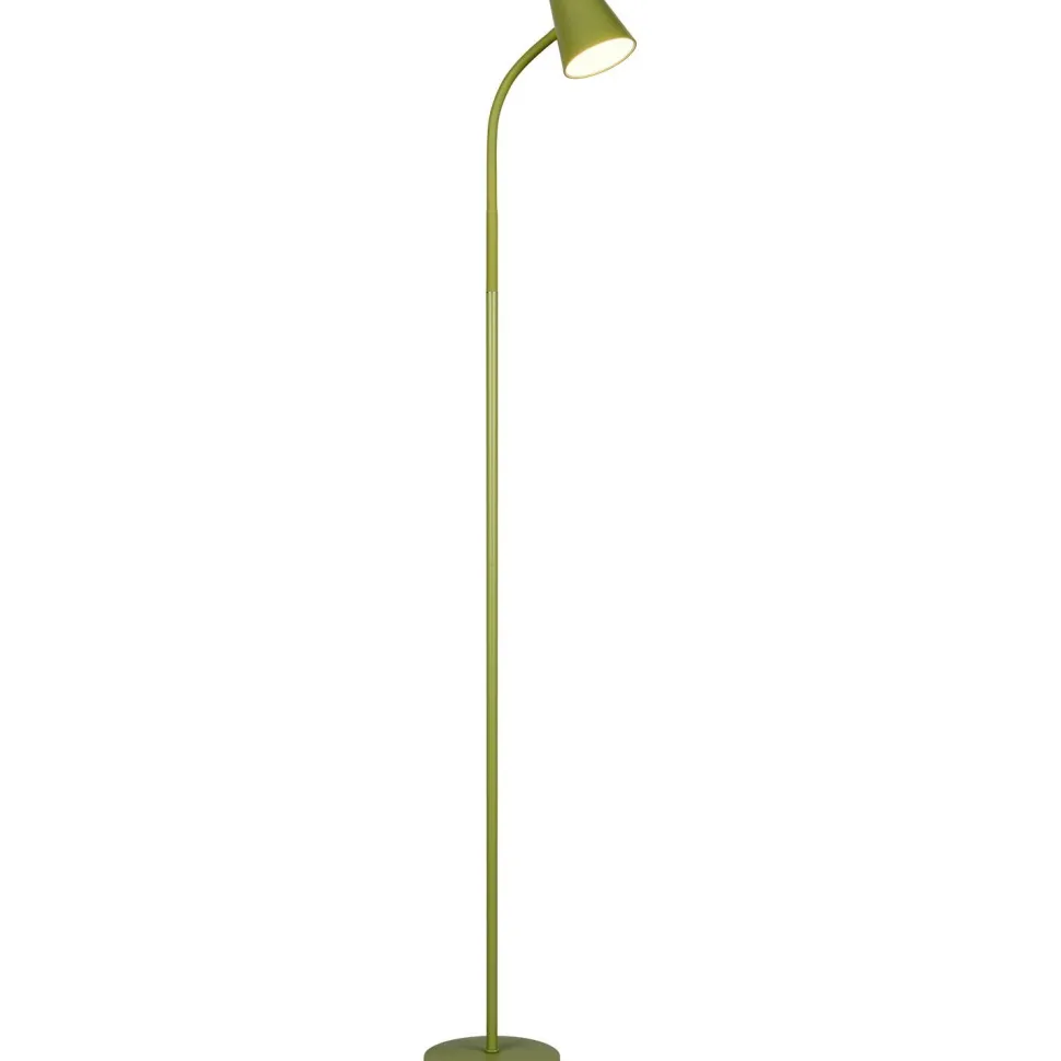 LED-lattiavalaisin Trio Pongo, lämmin beige