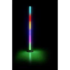LED-lattiavalaisin Trio Tendo, musta, RGB