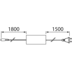 LED-liitäntälaite Airam LED Driver 80 W 24 V Linear LED -valaisimille
