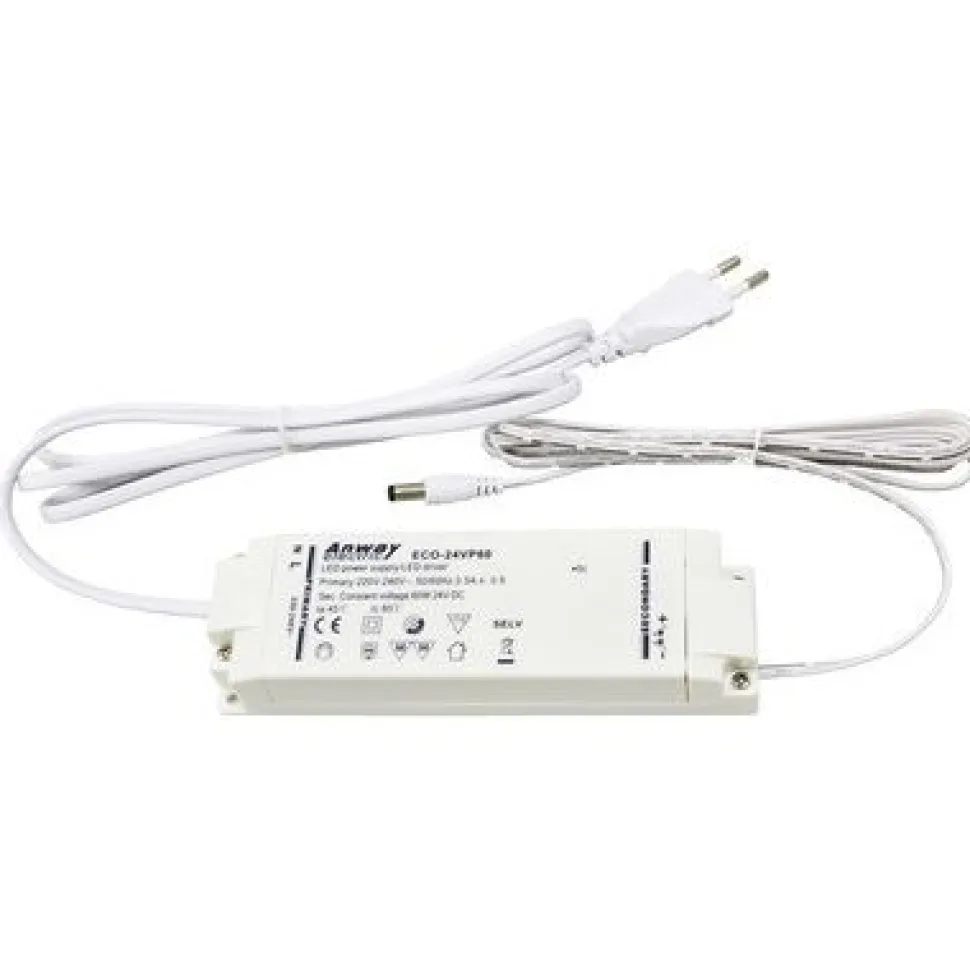 LED-liitäntälaite Airam LED Driver 60 W 24 V Linear LED -valaisimille