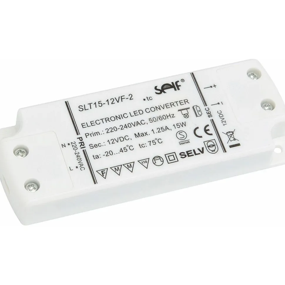 LED-liitäntälaite Malmbergs, 12V DC 15W