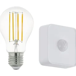LED-Älylamppu aloituspakkaus Eglo connect.z ZigBee filamentti E27 A60 806lm 6W liiketunnistin