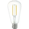 LED-Älylamppu Eglo connect.z filamentti E27 ST64 806lm 6W 4000K kirkas