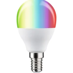 LED-älylamppu Paulmann Smart Home Zigbee 3.0 Drop, E14, 470lm, 5W, RGBW+, himmennettävä, matta
