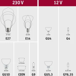 LED-älylamppu Paulmann Smart Home Zigbee 3.0 Drop, E14, 470lm, 5W, RGBW+, himmennettävä, matta, 3kpl