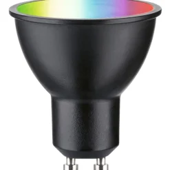 LED-älylamppu Paulmann Smart Home Zigbee 3.0 Reflector, GU10, 350lm, 4.8W, RGBW+, himmennettävä, mattakromi