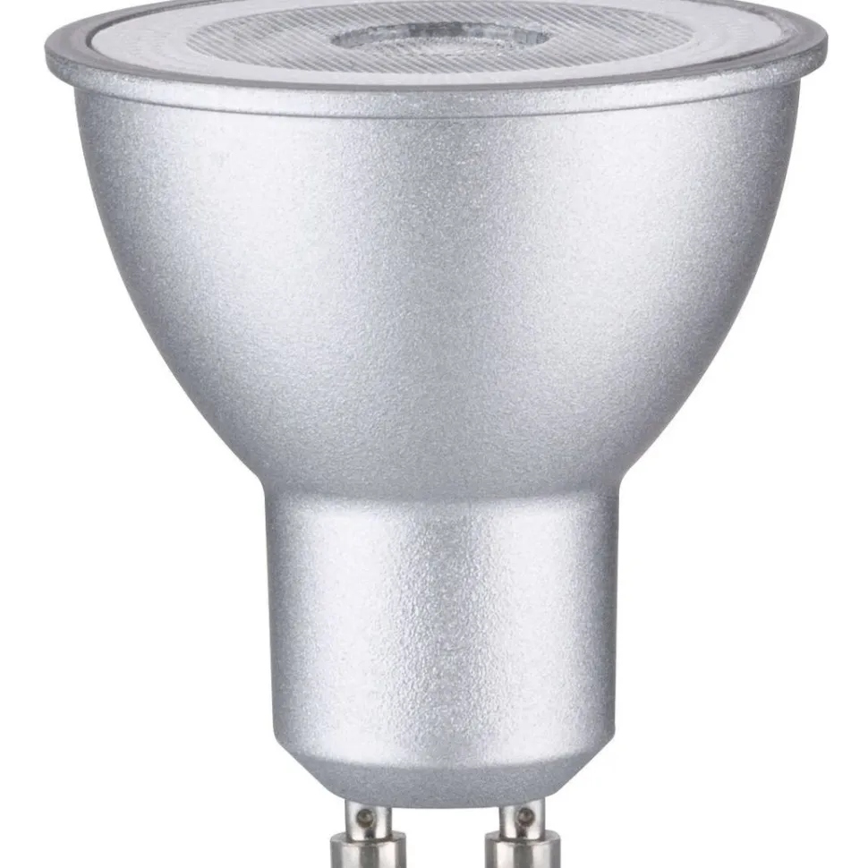 LED-älylamppu Paulmann Smart Home Zigbee 3.0 Reflector, GU10, 350lm, 4.8W, RGBW+, himmennettävä, mattakromi