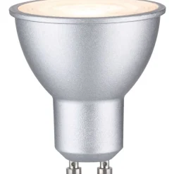 LED-älylamppu Paulmann Smart Home Zigbee 3.0 Reflector, GU10, 350lm, 4.8W, RGBW+, himmennettävä, mattakromi