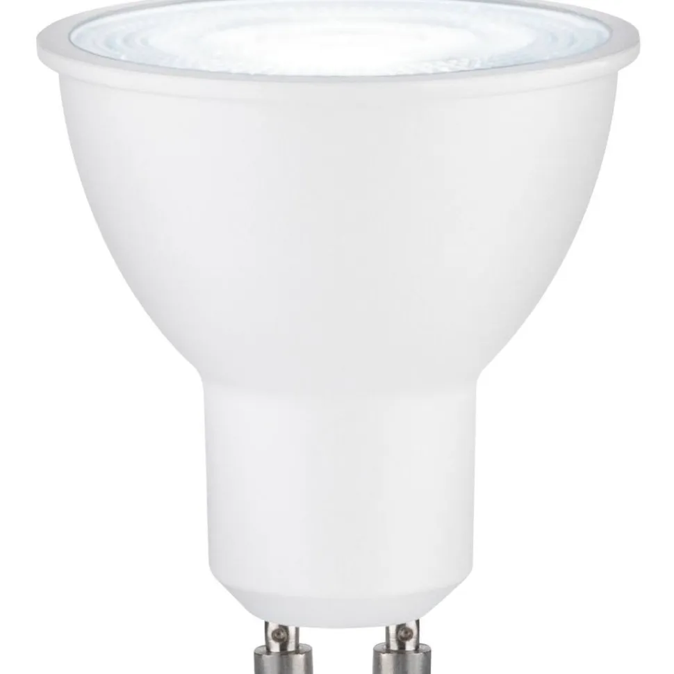 LED-älylamppu Paulmann Smart Home Zigbee 3.0 Reflector, GU10, 350lm, 4.8W, RGBW+, himmennettävä, mattakromi