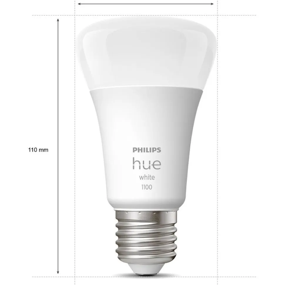 LED-älylamppu Philips Hue W 9,5W A60 E27 2kpl