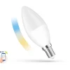 LED-älylamppu Spectrum E14 kynttilä C38 5W 230V CCT+DIM Wi-Fi 3000-6000K