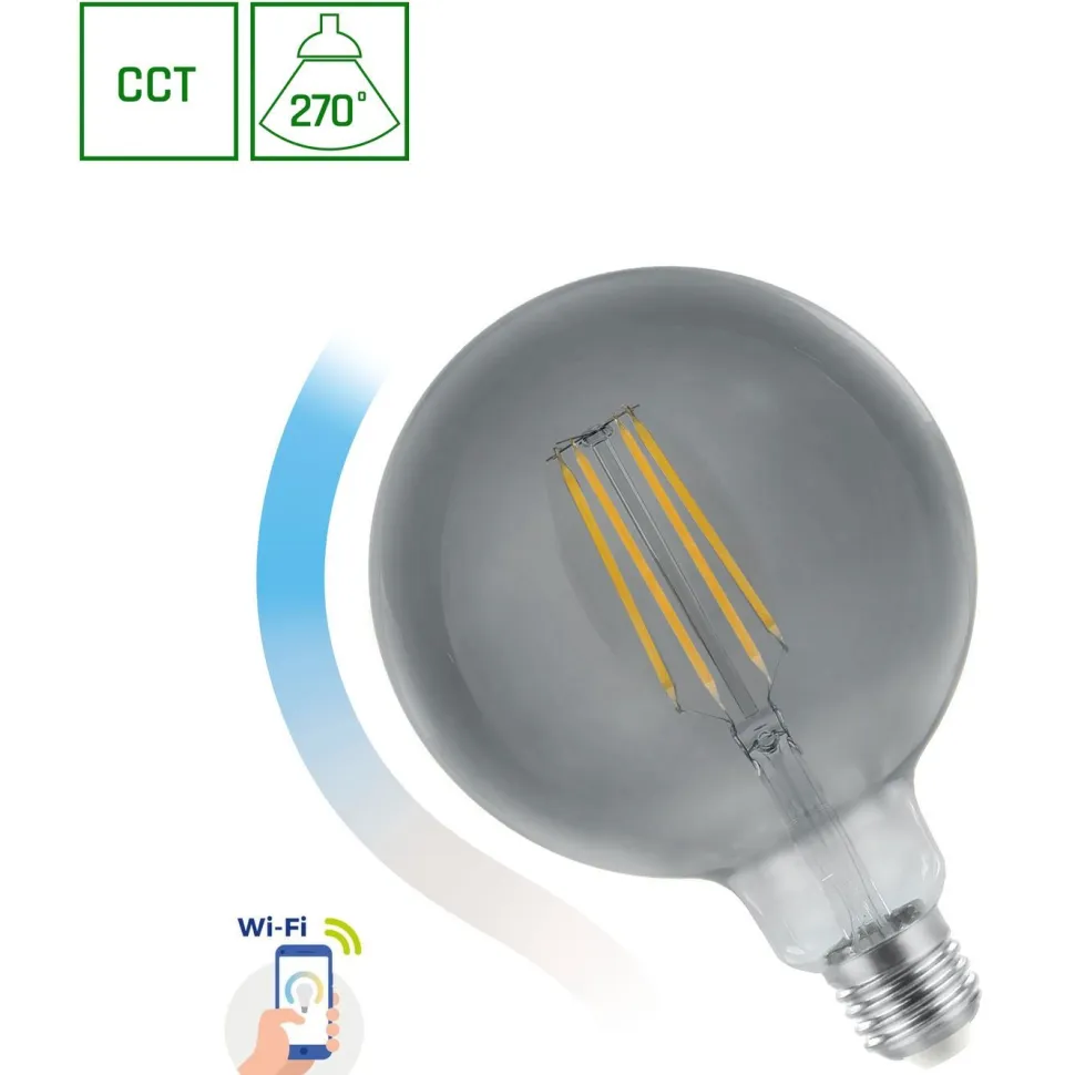 LED-älylamppu Spectrum E27 4.9W 230V 4000K-6500K himmennettävä