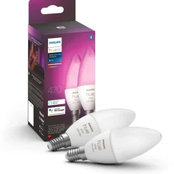 LED-älylamppu Philips Hue WCA 5,3W B39 E14 2kpl