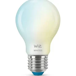 LED-älylamppu WiZ A60 Tunable White Wi-Fi 60W E27 huurrettu lasi