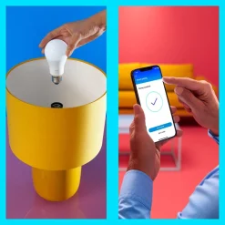 LED-älypolttimo WiZ Wi-Fi 2700-6500K 8W E27 2kpl