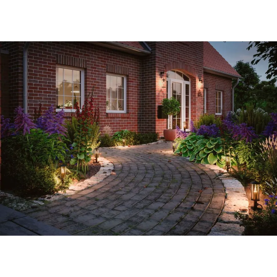 LED-Maapiikkivalaisin Paulmann Plug & Shine 220mm antrasiitti
