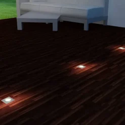 Led-maavalaisimet ulkotiloihin 3 kpl neliö