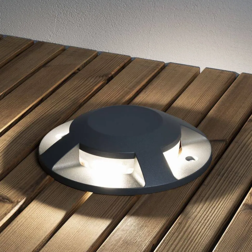 LED-maavalaisin Konstsmide 7878-370 Ø200 mm antrastiitti LED 12W