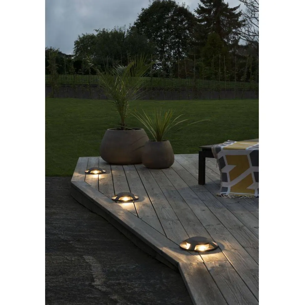 LED-maavalaisin Konstsmide 7878-370 Ø200 mm antrastiitti LED 12W