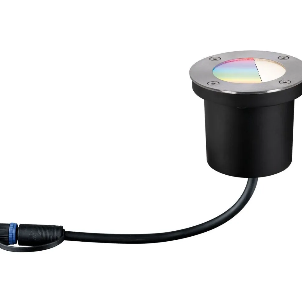LED-Maavalaisin Paulmann Plug & Shine upotettava RGBW