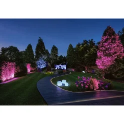 LED-Maavalaisin Paulmann Plug & Shine upotettava RGBW