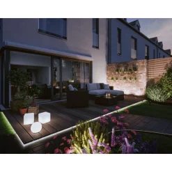 LED-Maavalaisin Paulmann Plug & Shine upotettava RGBW