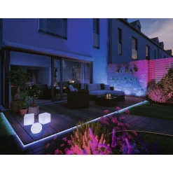 LED-Maavalaisin Paulmann Plug & Shine upotettava RGBW