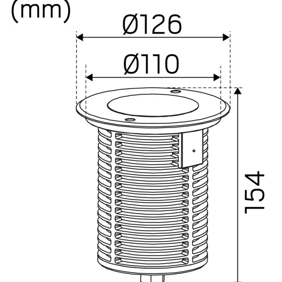 LED-maavalaisin Hide-a-lite Spot Up Multi 17 3000K