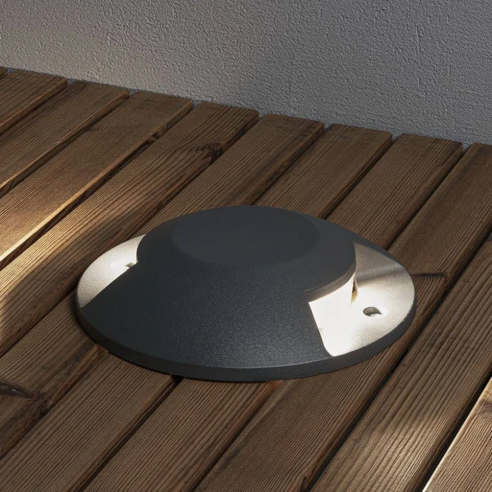 LED-maavalaisin Konstsmide 7879-370 Ø200 mm antrastiitti LED 10W