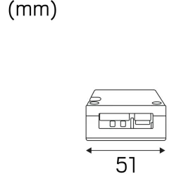 LED-muuntaja Hide-a-lite Dimtrafo MDR 12V 45W DC