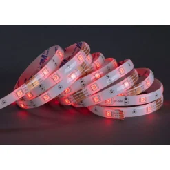 LED-nauha Heat RGB yhteensä 12W IP20 kaukosäädin himmennettävä 3m