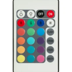LED-nauha Heat RGB yhteensä 12W IP20 kaukosäädin himmennettävä 3m