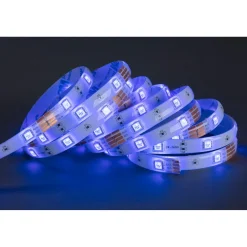 LED-nauha Heat RGB yhteensä 12W IP20 kaukosäädin himmennettävä 3m