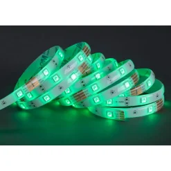 LED-nauha Heat RGB yhteensä 12W IP20 kaukosäädin himmennettävä 3m