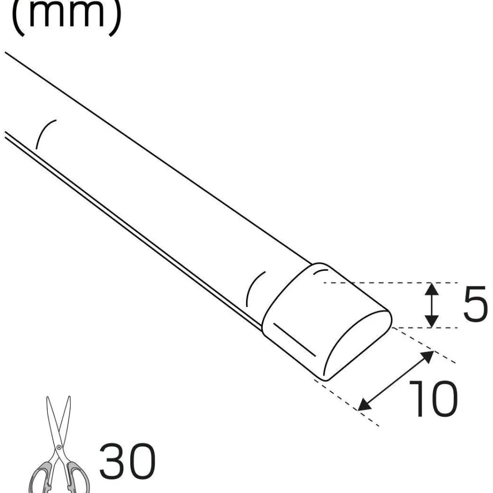 LED-nauha Hide-a-lite LEDstrip 24V Line IP67 2700K 5m
