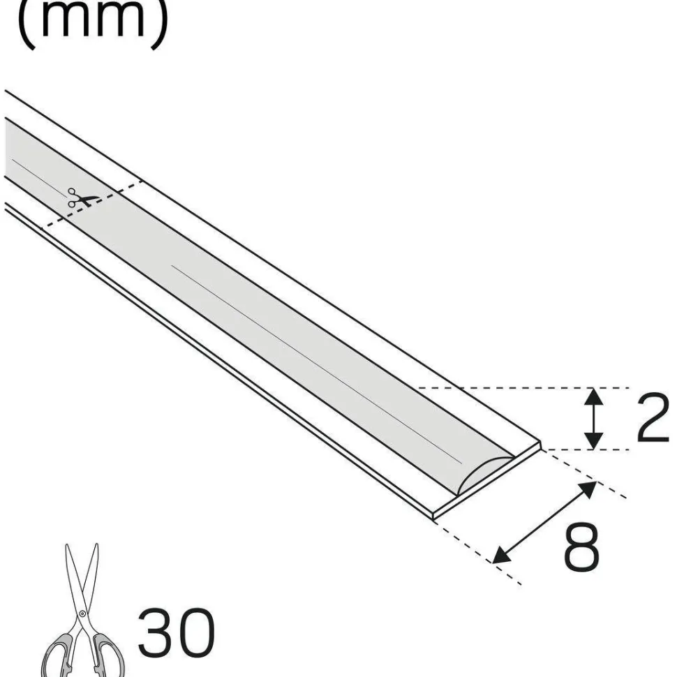 LED-nauha Hide-a-lite LEDstrip Line IP20 2700K 5m