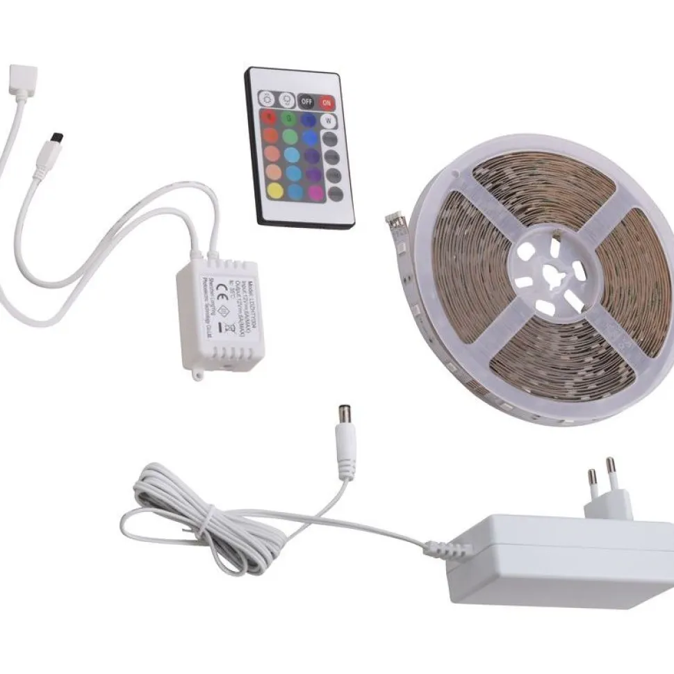 Led-nauha LeuchtenDirekt Teania RGB 10m