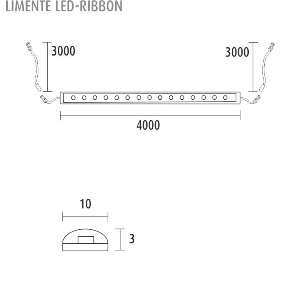 LED-nauha Limente LED-Ribbon 40 4 m 4000 K 24V IP44