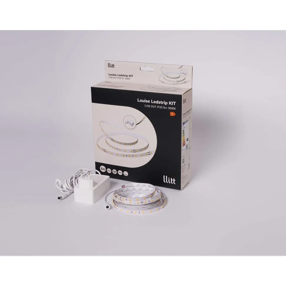 LED-nauha Llitt Louise KIT, DOT, IP20,窶銀