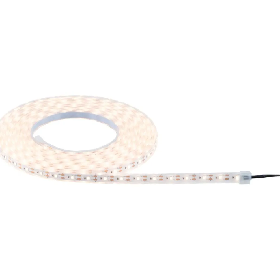 LED-nauha Paulmann Solar 5m aurinkokenno IP44 2.8W 51lm/m 60 LEDiä/m 3000K kaukosäädin