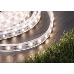 LED-nauha Paulmann Solar 5m aurinkokenno IP44 2.8W 51lm/m 60 LEDiä/m 3000K kaukosäädin